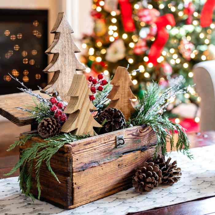 Christmas coffee table decoration ideas