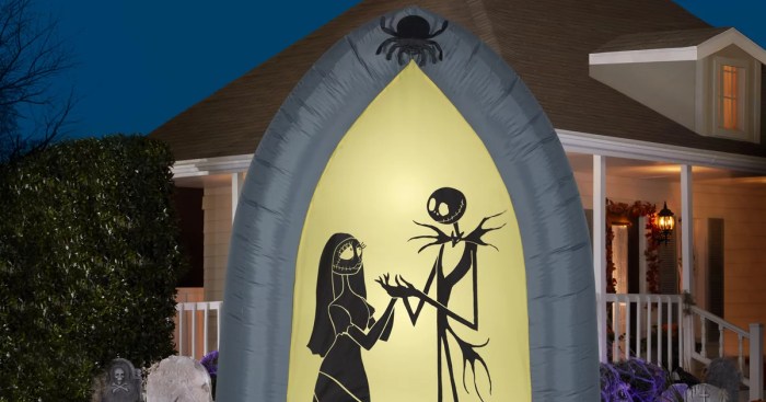 Nightmare before christmas halloween decoration