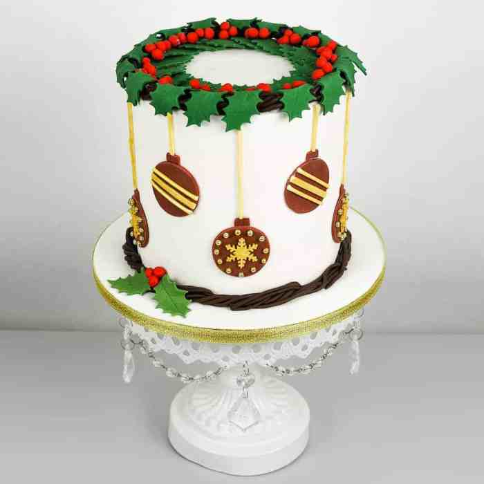 Cake christmas ideas decoration decorating xmas cookeryshow videos